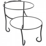American Metalcraft IS13 Ironworks Three-Tier Rectangular Display Stand