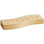 Acopa Mesa 14 Hole Natural Wood Skewer / Cake Pop Holder Acopa Mesa 14 Hole Natural Wood Skewer / Cake Pop Holder