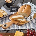 TableCraft ACAMBB1507 Acacia Wood Display Bread Board - 10 1/2 TableCraft ACAMBB1507 Acacia Wood Display Bread Board - 10 1/2