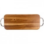 TableCraft ACAMBB1507 Acacia Wood Display Bread Board - 10 1/2 TableCraft ACAMBB1507 Acacia Wood Display Bread Board - 10 1/2