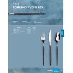 Amefa Soprano Black 7 3/16 Amefa Soprano Black 7 3/16