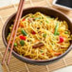 Twin Marquis Pre-Cooked Frozen Yakisoba Noodles 5 lb. - 6/Case Twin Marquis Pre-Cooked Frozen Yakisoba Noodles 5 lb. - 6/Case