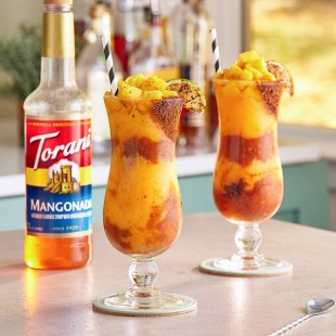 Torani Mangonada Flavoring Syrup 750 mL Plastic Bottle