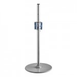 Modular 1011795 Three-Tier Stainless Steel Wall Mount / Countertop Adjustable Tubular 4