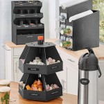 KleanTake by ServSense Black Countertop Slim Cup Dispenser Cabinet with Top Lid / Straw Organizer - 2 Slot