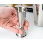 Barfly® M37005 1 oz. & 2 oz. Stainless Steel Japanese Style Jigger