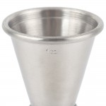 Barfly® M37005 1 oz. & 2 oz. Stainless Steel Japanese Style Jigger