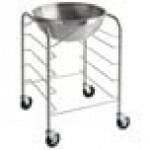 Vollrath 79302 Stainless Steel Mobile Mixing Bowl Stand with 30 Qt. Mixing Bowl and Tray Slides Vollrath 79302 Stainless Steel Mobile Mixing Bowl Stand with 30 Qt. Mixing Bowl and Tray Slides