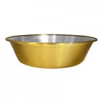 Spring USA Ambassador 7.4 Qt. Black Round Induction-Ready Chafer Casserole Pan with Cover 8758-8-28 Spring USA Ambassador 7.4 Qt. Black Round Induction-Ready Chafer Casserole Pan with Cover 8758-8-28