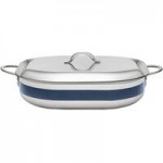 Bon Chef Country French X 3.28 Qt. Purple Stainless Steel Pot - 71301-CF2-P