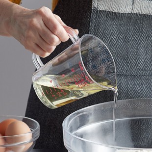 Carlisle 4314207 1 Pint (2 Cups) Clear Polycarbonate Measuring Cup