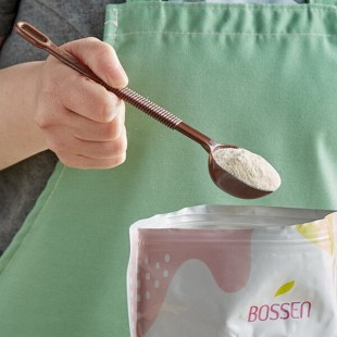 Bossen 4 tsp. Brown Plastic Measuring Scoop Bossen 4 tsp. Brown Plastic Measuring Scoop
