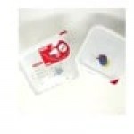 Araven 6.3 Qt. Translucent Square Polypropylene Food Storage Container with Airtight Lid