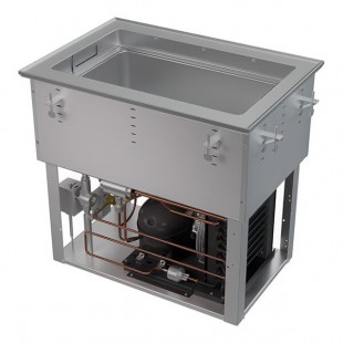 Vollrath FC-HCF-01208-AD Modular Drop-In Hot / Cold / Freeze Food Well with Auto Manifold Drain - 120/208-240V Vollrath FC-HCF-01208-AD Modular Drop-In Hot / Cold / Freeze Food Well with Auto Manifold Drain - 120/208-240V
