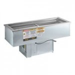 Delfield N8168NBP Narrow Three Pan Drop In Refrigerated Cold Food Well Delfield N8168NBP Narrow Three Pan Drop In Refrigerated Cold Food Well