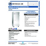 Beverage-Air HR1WHC-1S Horizon Series 35