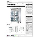 True STG2RPT-4HG-2G-HC Spec Series 52 5/8