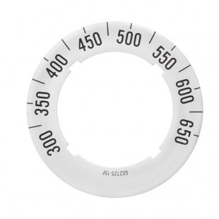 Garland / US Range G02725-15 Dial Insert (300f/650f) Garland / US Range G02725-15 Dial Insert (300f/650f)