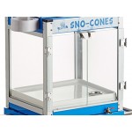 Carnival King Royalty Series SCM350R Reinforced Cabinet Sno-Cone Machine with Cup Dispenser and Cart Carnival King Royalty Series SCM350R Reinforced Cabinet Sno-Cone Machine with Cup Dispenser and Cart