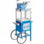 Carnival King Royalty Series SCM350R Reinforced Cabinet Sno-Cone Machine with Cup Dispenser and Cart Carnival King Royalty Series SCM350R Reinforced Cabinet Sno-Cone Machine with Cup Dispenser and Cart