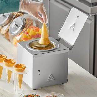Carnival King 3 Qt. Single Cone Dip Warmer - 120V, 100W Carnival King 3 Qt. Single Cone Dip Warmer - 120V, 100W
