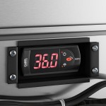 Avantco UDD-1-HC-S Double Tap Kegerator Beer Dispenser - Stainless Steel, (1) 1/2 Keg Capacity