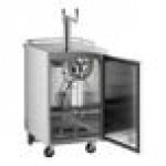 Avantco UDD-1-HC-S Double Tap Kegerator Beer Dispenser - Stainless Steel, (1) 1/2 Keg Capacity