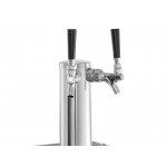 Avantco UDD-1-HC-S Double Tap Kegerator Beer Dispenser - Stainless Steel, (1) 1/2 Keg Capacity