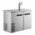 Avantco UDD-1-HC-S Double Tap Kegerator Beer Dispenser - Stainless Steel, (1) 1/2 Keg Capacity
