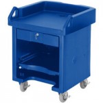 Cambro VBR6186 Navy Blue 6' Versa Food / Salad Bar with Standard Casters Cambro VBR6186 Navy Blue 6' Versa Food / Salad Bar with Standard Casters