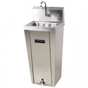 Advance Tabco 7-PS-90 Hands Free Hand Sink with Pedestal Base Advance Tabco 7-PS-90 Hands Free Hand Sink with Pedestal Base