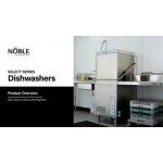 Noble HT-180 High Temperature Dishwasher Video