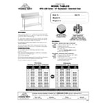 Advance Tabco VKS-246 Spec Line 24
