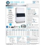 Hoshizaki KM-1301SAJ Stackable 48
