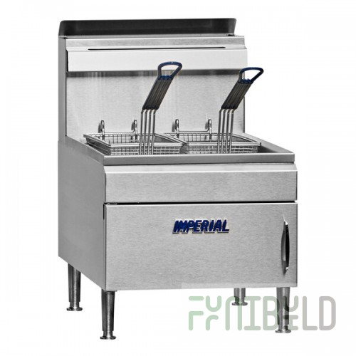 Imperial Range IFST-25 Liquid Propane 25 lb. Countertop Fryer - 70,000 BTU