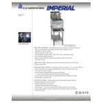 Imperial Range IFST-25 Liquid Propane 25 lb. Countertop Fryer - 70,000 BTU Imperial Range IFST-25 Liquid Propane 25 lb. Countertop Fryer - 70,000 BTU
