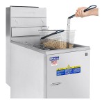 Pitco® 35C+S Liquid Propane 35-40 lb. Stainless Steel Floor Fryer
