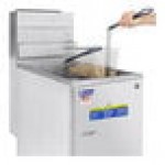 Pitco® 35C+S Liquid Propane 35-40 lb. Stainless Steel Floor Fryer