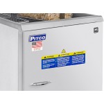 Pitco® 35C+S Liquid Propane 35-40 lb. Stainless Steel Floor Fryer
