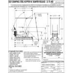 Vestil 0.75 Cubic Yard Medium-Duty Self-Dumping Steel Forklift Hopper D-75-MD - 4,000 lb. Capacity Vestil 0.75 Cubic Yard Medium-Duty Self-Dumping Steel Forklift Hopper D-75-MD - 4,000 lb. Capacity