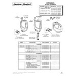 American Standard Maybrook 6581001.020 Vitreous China Washout Universal Urinal with Top Spud Inlet - 0.125 to 1.0 GPF American Standard Maybrook 6581001.020 Vitreous China Washout Universal Urinal with Top Spud Inlet - 0.125 to 1.0 GPF