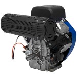 DuroMax XP35HPE V-Twin Electric Start Gasoline Engine - 1 3/8