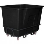 Toter AMA20-00BLK 2 Cubic Yard Blackstone Rapid Speed Mobile Waste Receptacle (1500 lb. Capacity)
