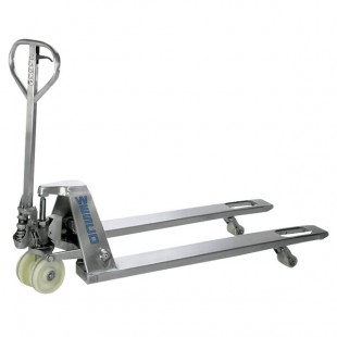 Wesco Industrial Products 272855 Galvanized Pallet Truck with 27 Wesco Industrial Products 272855 Galvanized Pallet Truck with 27