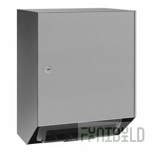 American Specialties, Inc. Traditional 10-8523A Surface-Mounted Battery-Operated Automatic Roll Paper Towel Dispenser