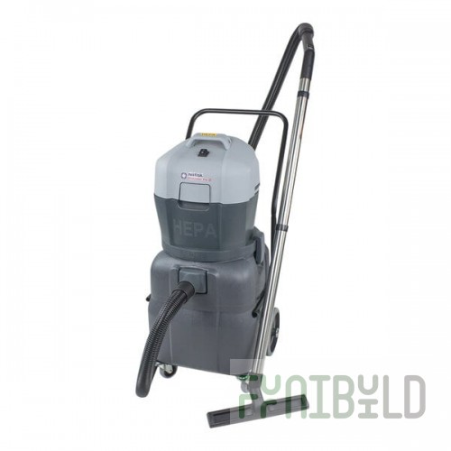 Nilfisk Eliminator Pro II 12 Gallon Wet / Dry Vacuum with HEPA Filtration and 7-Piece Tool Kit - 120V