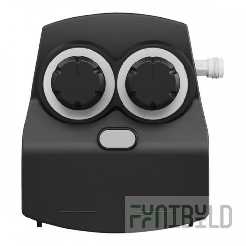 Brightwell EcoMix Compact DPC1L1H-WK/U9 Gray High Flow / Low Flow Dual Chemical Dispenser