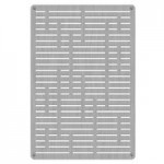 Commercial Zone 734060 42 Gallon Green Square Trash Can with Stainless Steel Horizontal Line Panels Commercial Zone 734060 42 Gallon Green Square Trash Can with Stainless Steel Horizontal Line Panels