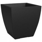Mayne Kobi 8841-B 24 Gallon Black Decorative Trash Can