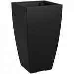 Mayne Kobi 8841-B 24 Gallon Black Decorative Trash Can